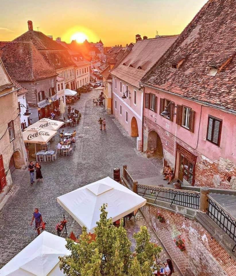 Ultracentral Medieval Apartment Sibiu Exteriér fotografie